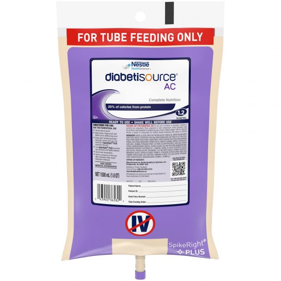 DIABETISOURCE AC SPIKE RT PLUS1500ML (4/CS) NESTLE