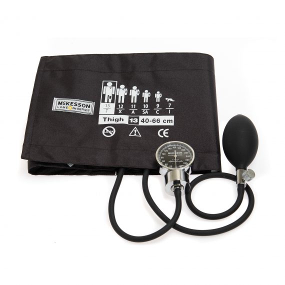 SPHYGMOMANOMETER, ANEROID PROLF THIGH BROWN (1/BX 12BX/CS)