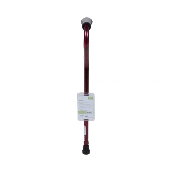 CANE, OFFSET GEL GRIP RED (6EA/CS)