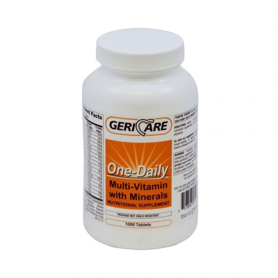 VITAMIN, MULTI W/MINERALS (1000/BT 12BT/CS) MGM60