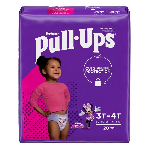 PANTS, TRAINING PULL-UPS LEARNING DESIGN GIRL 3T-4T (20/PK 4