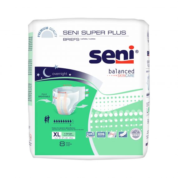 BRIEF, INCONT SENI SUPER PLUSXLG 55"-67" (8/PK 4PK/CS)