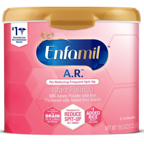 ENFAMIL, A.R. PWDR 19.5OZ TUB(4/CS)