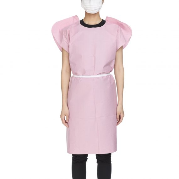 GOWN, EXAM T/P/T F/B OPN MAUVE30X42 (50/CS)          MGM18