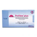 POUCH, PROVIEW + 3 1/2X5 1/4(200/BX 6BX/CS)         CERTOL