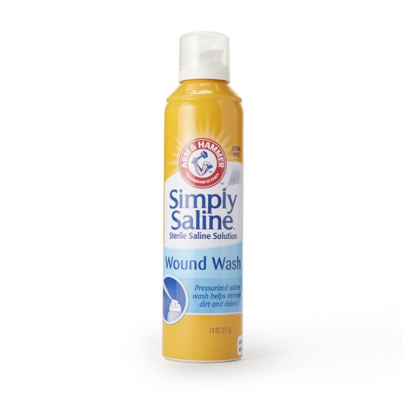 CLEANSER, WND SIMPLY SALINE 7.1OZ