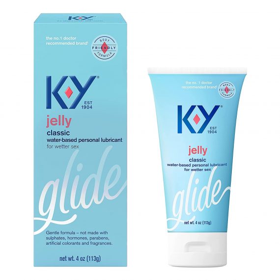 LUBRICATING JELLY, K-Y 4OZ TUBE                       9RECKB