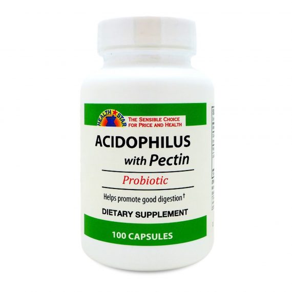 ACIDOPHILUS-PECTIN, TAB 140MG(100/BT 12BT/CS)