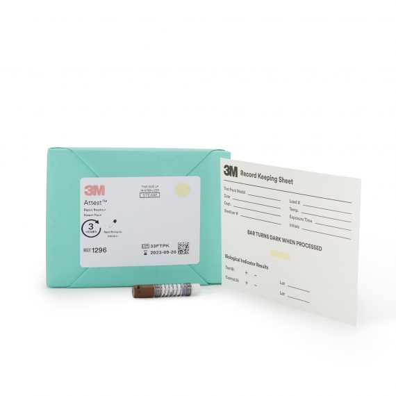 TEST PACK, BIOLOGICAL INDICATOR RAPID READOUT(25/C    3M
