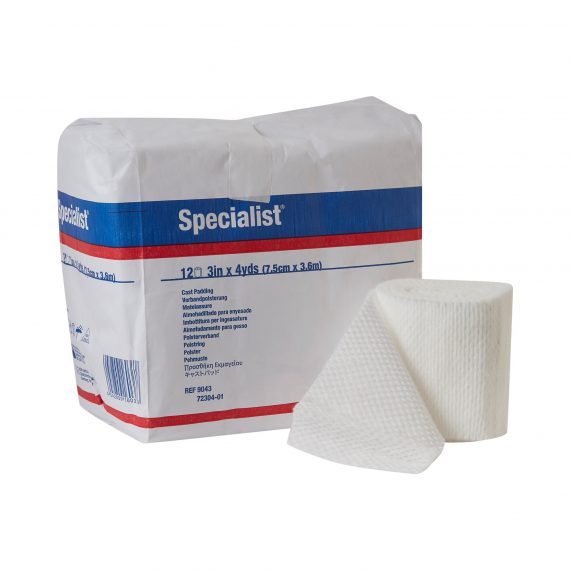 PADDING, CAST SPECIALIST 3"X4YDS (12/BG)              SNCAST