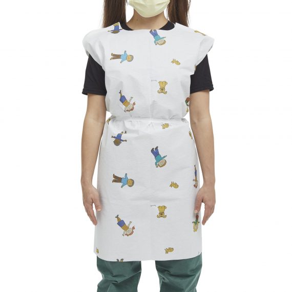GOWN, EXAM T/P/T PED MCK KIDSPRNT 21X36 (50/CS)      MGM18