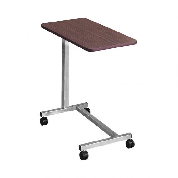 TABLE, OVERBED LOW H-BASE ADJWALNUT MGM81