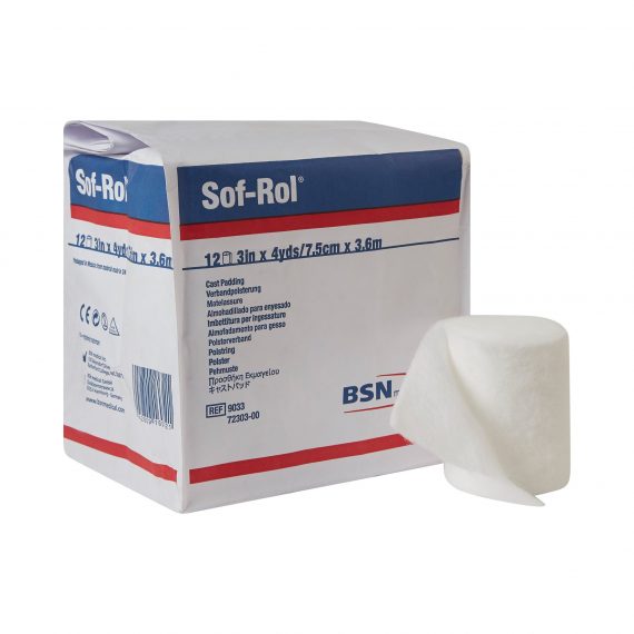 PADDING, CAST SOFROL 3"X4YDS (12/BG)                  SNCAST