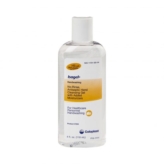 HANDRINSE, ALCHL ISOGEL N/RINSE 4OZ (36/CS) COLPLT