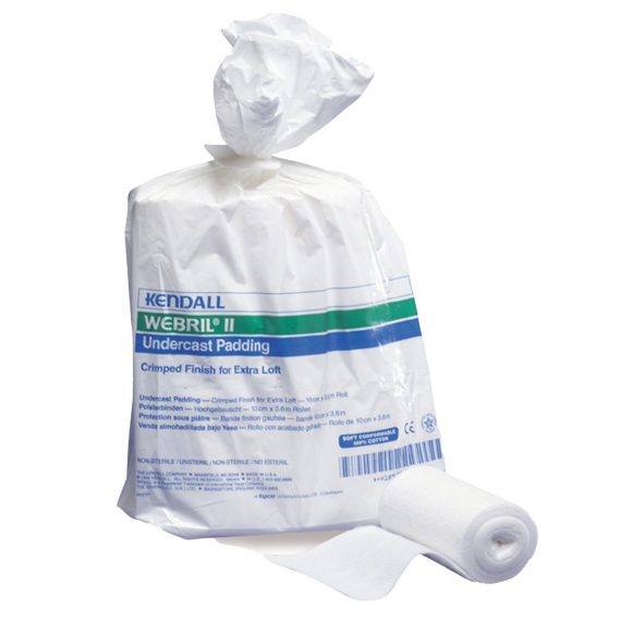 PADDING, CAST WEBRIL II N/S 2"X4YDS (24/BG)           KENDAL