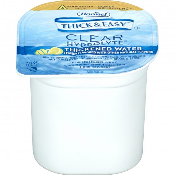 THICK-N-EASY, WTR THICKENED LEMON 4OZ (24/CS) DMNDCR