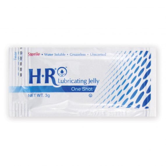 LUBRICATING JELLY, STR 3GR (144/BX 6BX/CS)