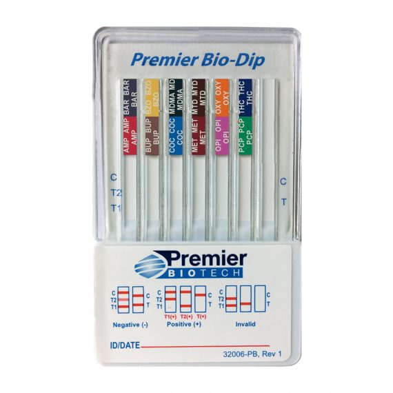 DRUG SCREEN, 12PANEL WAIVED DIP AMP BAR BUP BZO COC (25/CS)
