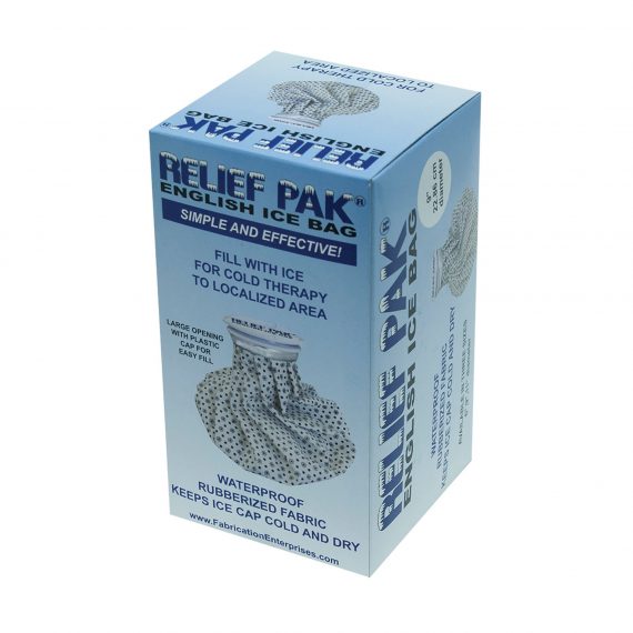 ICE BAG, ENGLISH CAP REUSE 9"FABENT