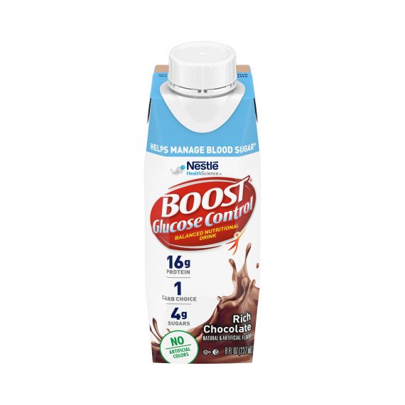 BOOST, GLUCOSE CONTROL RICH CHOCOLATE 8OZ (24/CS)