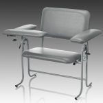CHAIR, BLD DRWNG FLIP-ARM UPHOL X-WD GRY MGM63