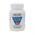 OYSTER SHELL CALCIUM, TAB 500MG +VITMN D3 200IU (60/BT)
