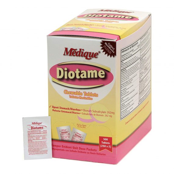 DIOTAME, TAB 262MG 2X250 (500/BX) MEDPRO