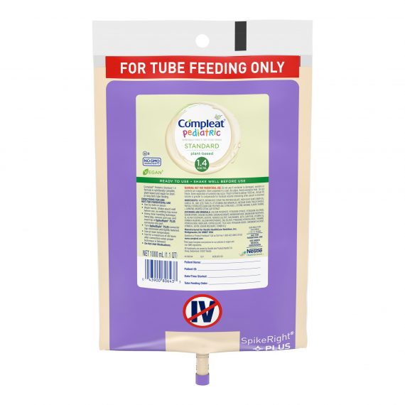 COMPLEAT, PED STD 1.4 CAL SPIKERIGHT PLUS BAG 1000ML (6/CS)