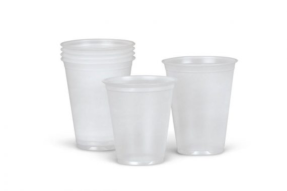 CUP, PLAS TRANSLUCENT 5OZ (100/BG 25BG/CS) MEDLNE