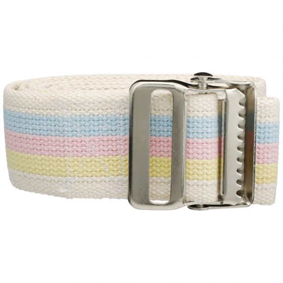 BELT, GAIT HVY DUTY W/METAL BUCKLE PASTEL (48/CS) PSSCMP