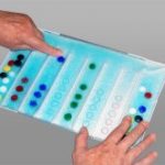 PAD, SENSORY STIMULATION NUMBERS/COLOR GEL 8.5X14" SKLCRE