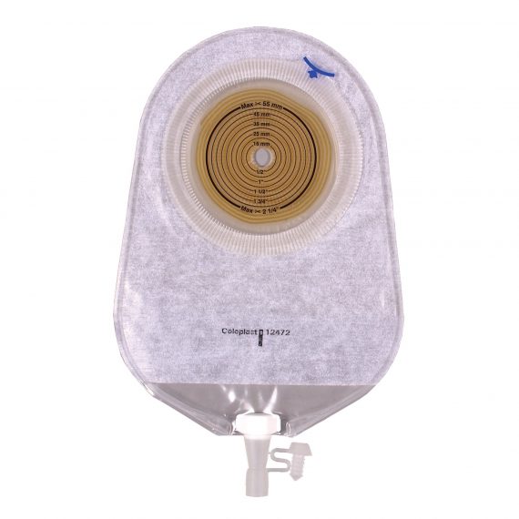 POUCH, ASSURA 1PC CNVX TRANSP10 3/4" 21MM (10/BX)    COLPLT