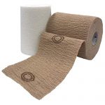 BANDAGE, COMPRSN COFLEX 2LAYRW/ZINC LF 4"X6YDS (1KT/BX 8BX/