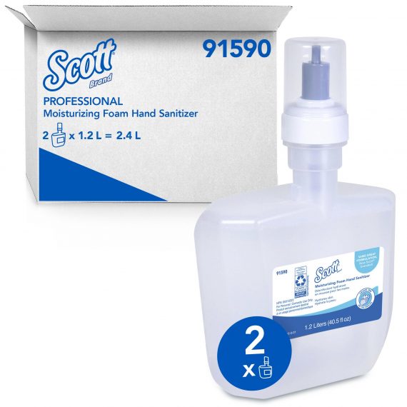 SANITIZER, HAND FOAM 1200ML (2/CS) KIMCLK