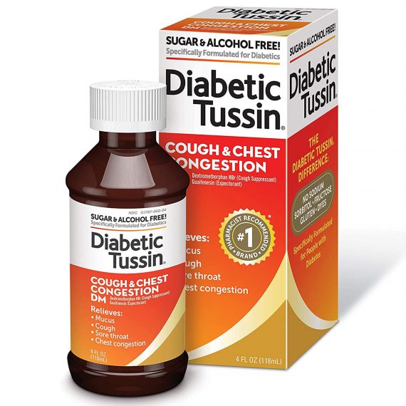 DIABETIC TUSSIN, LIQ COUGH/CHEST 4OZ