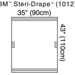 DRAPE, FLUOROSCOPE TRANSP (10/BX)                     3M