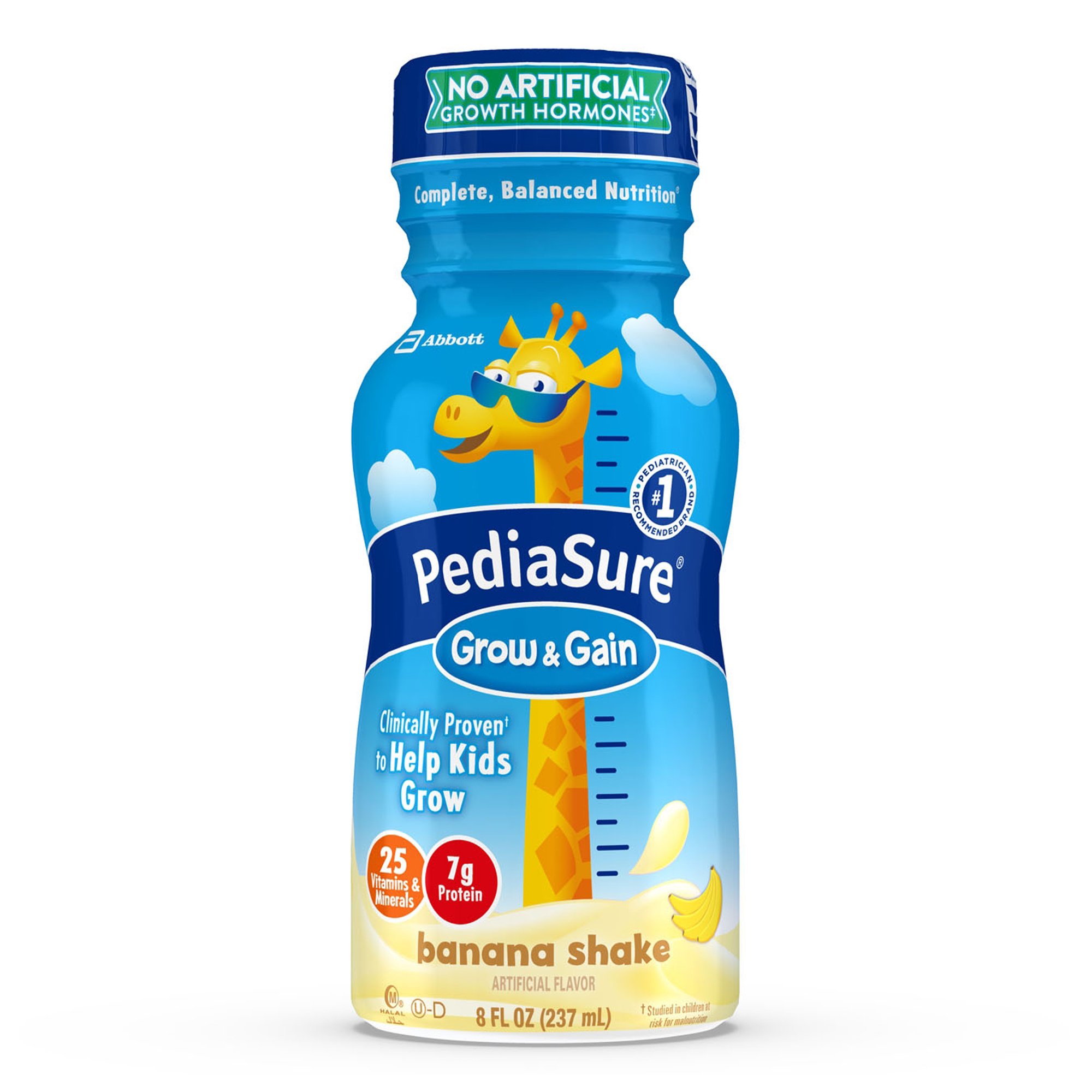 PEDIASURE, BANANA 237CAL 8OZ (24/CS) ABTNUT