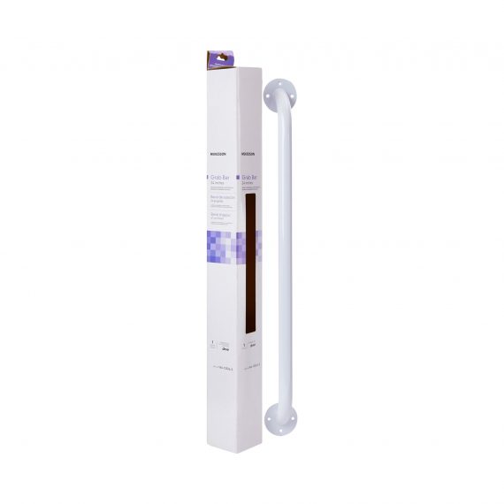 BAR, GRAB MOUNT PDR COATED WHT24" (3/CS)
