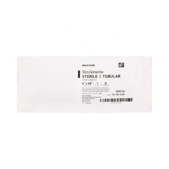 STOCKINETTE, TUBULAR 2PLY STR6"X48"(18/CS)           MGM16