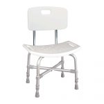 BENCH, BATH W/BACK HEAVY DUTYDRVMED