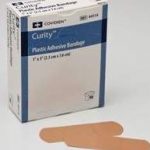 BANDAGE, ADH STRIP LF 1"X3" (50/BX 24BX/CS)           KENDAL