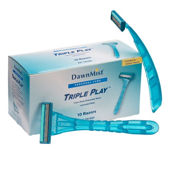 RAZOR, DISP 3BLADE (10/PK 50PK/CS) DONVAN