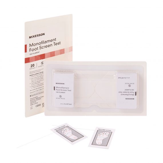 MONOFILAMENT TEST, SENSORY W/HNDL F/FOOT 10GM20/PK 24PK/CS)