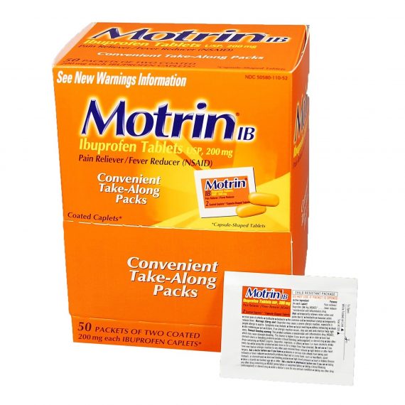 MOTRIN, CAPL IB PAIN RELEIVER(2/PK 50PK/BX 12BX/CS)