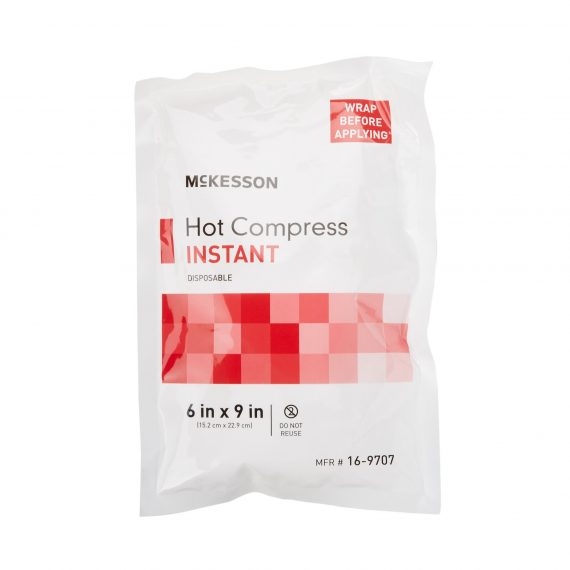 COMPRESS, HOT INST 6"X9" LF (24/CS)