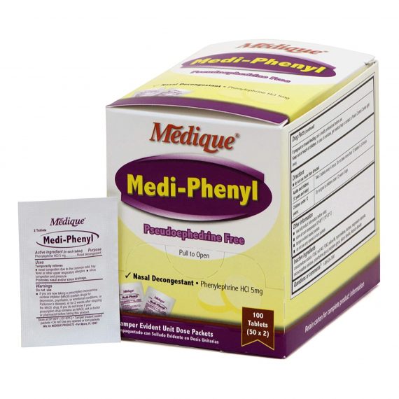 MEDI-PHENYL, TAB 5MG (100/BX)MEDPRO