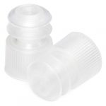 CAP, FLANGE PLUG NAT 12MM (1000/BG)