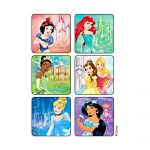 STICKERS, DISNEY PRINCESS CASTLES (90/PK)             MDBADG