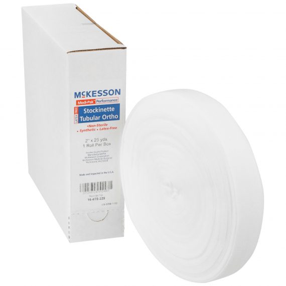 STOCKINETTE, TUBE POLY 2"X25YD(12RL/CS)          MGM16