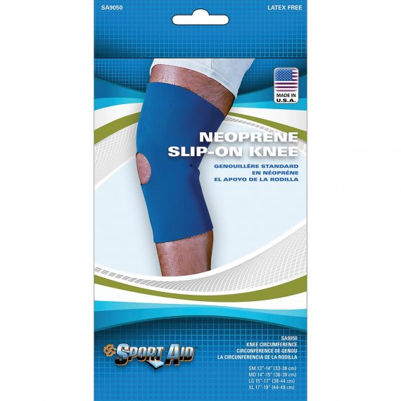KNEE SLEEVE, NEOPRENE OPN PATSTD LG                  SCOTSP